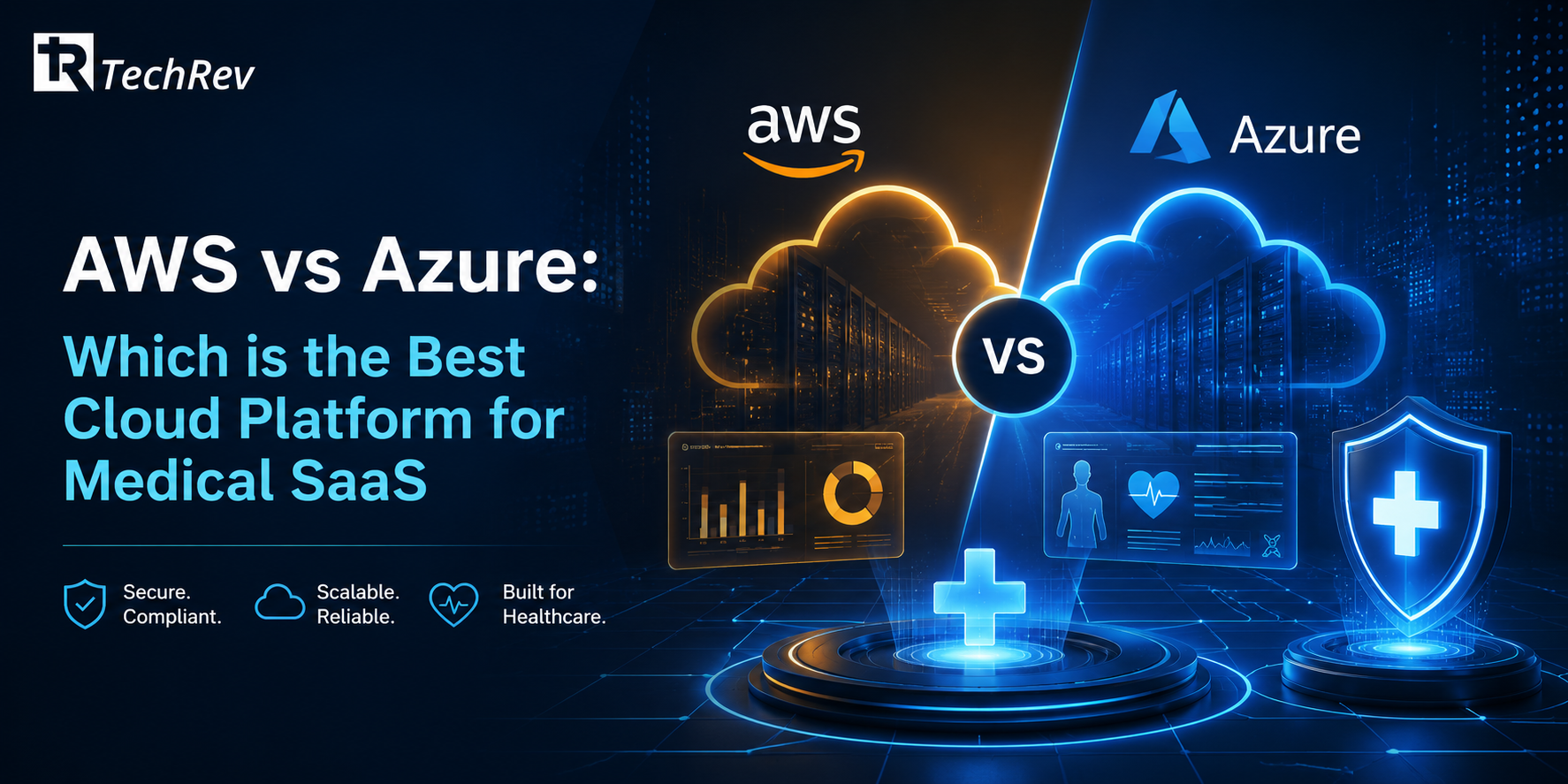 AWS vs Azure Which is the Best Cloud Platform for Medical SaaS