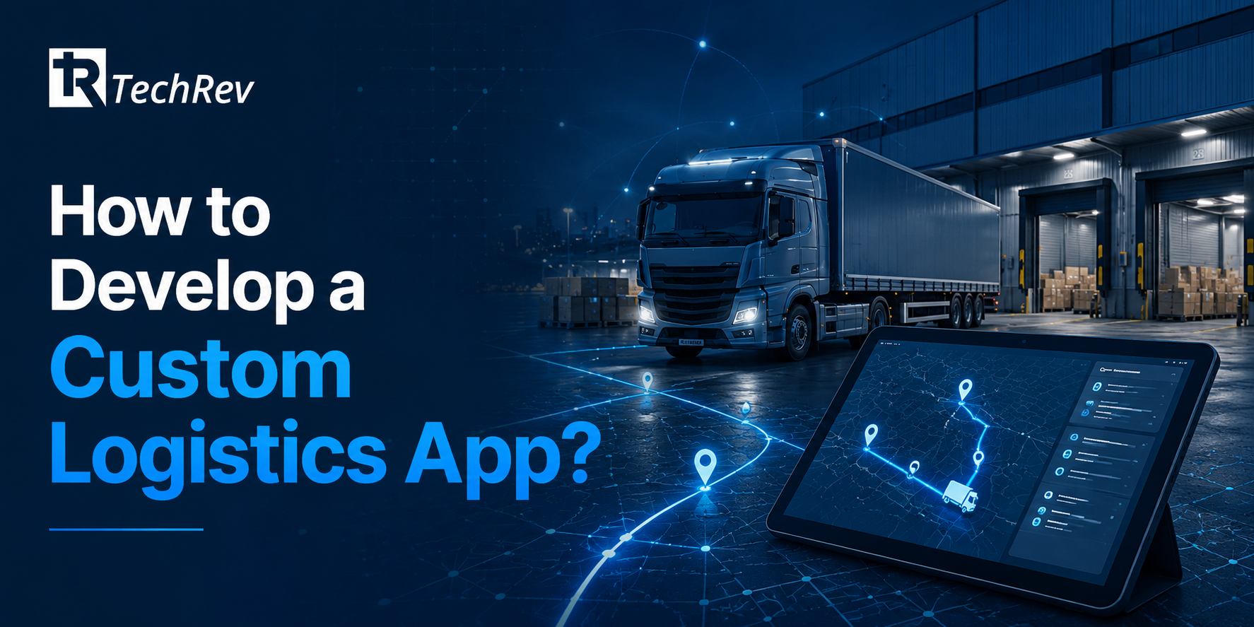 How to Develop a Custom Logistics App