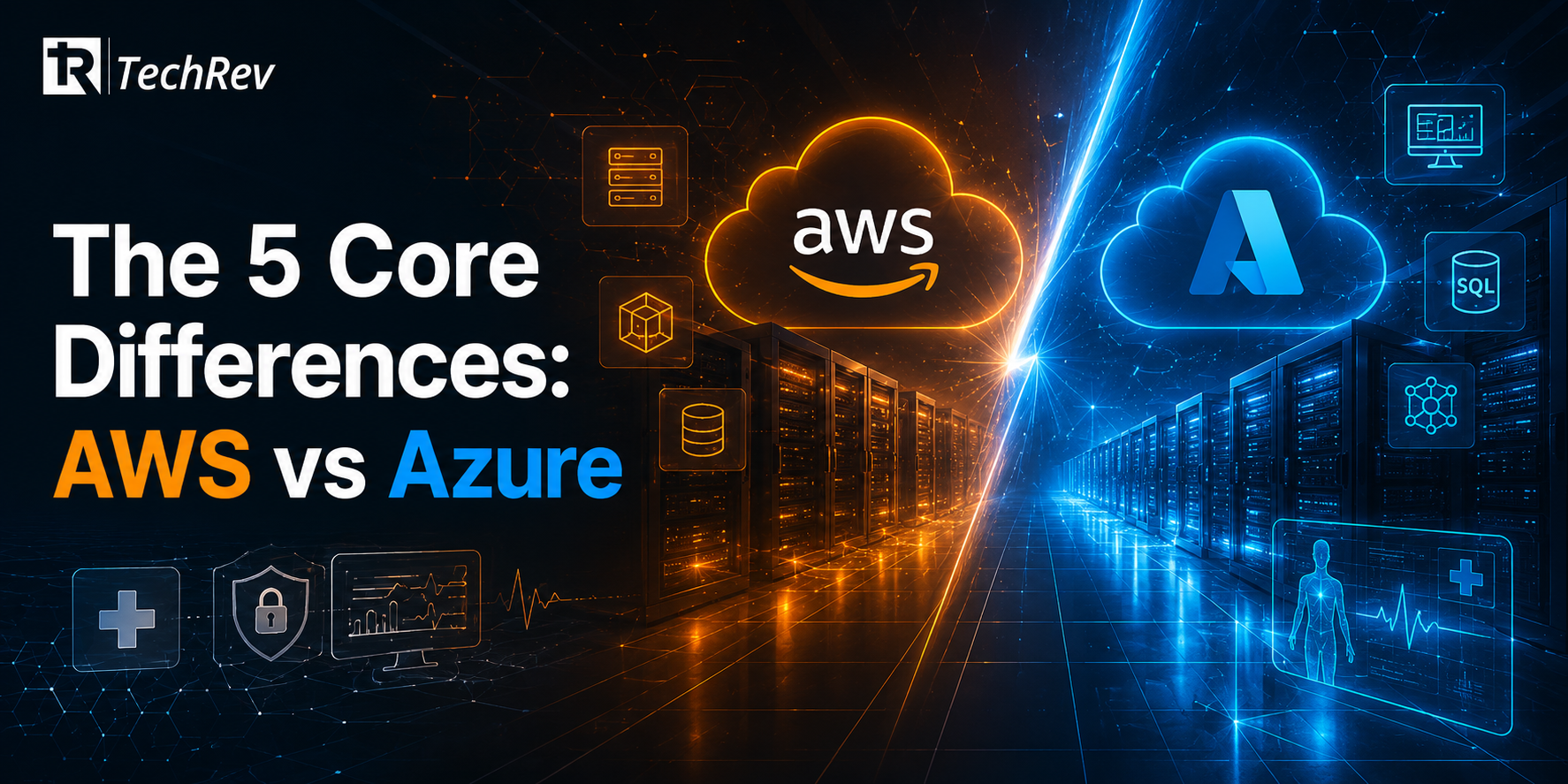 The 5 Core Differences AWS vs Azure