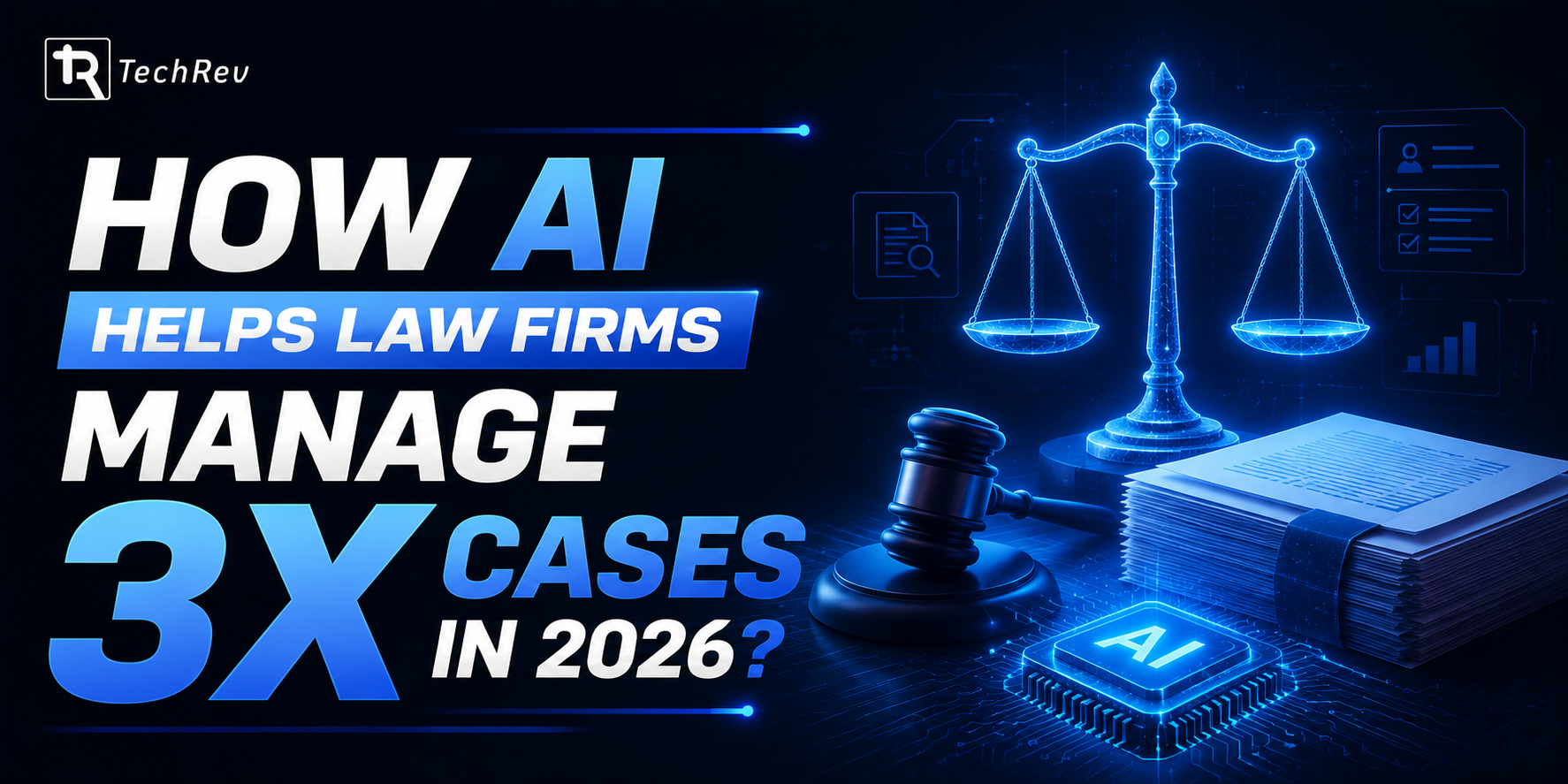 How AI Helps Law Firms Manage 3X Cases in 2026