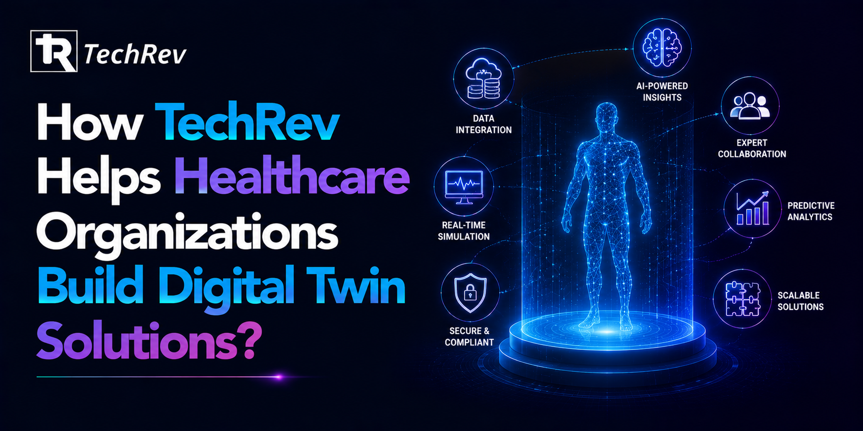 How TechRev Helps Healthcare Organizations Build Digital Twin Solutions