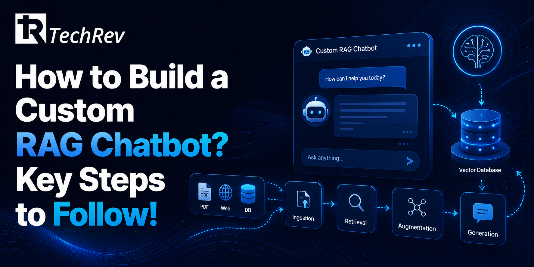 How to Build a Custom RAG Chatbot Key Steps to Follow!