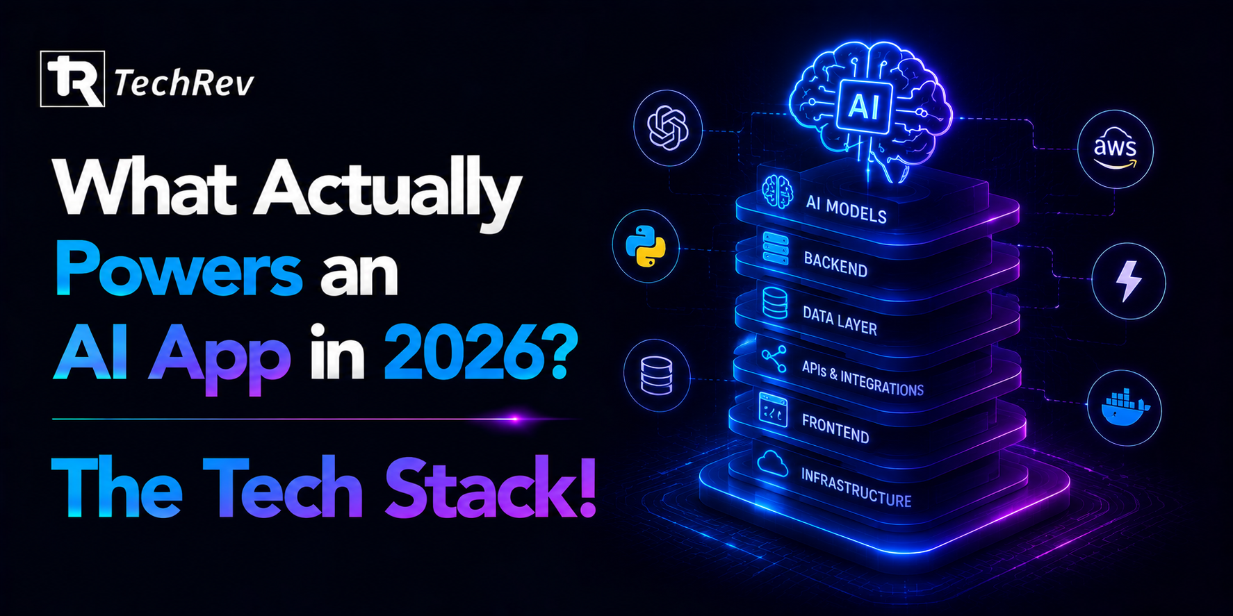 What Actually Powers an AI App in 2026 The Tech Stack!