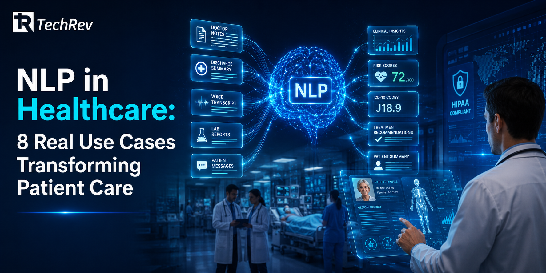 NLP in Healthcare: 8 Real Use Cases Transforming Patient Care