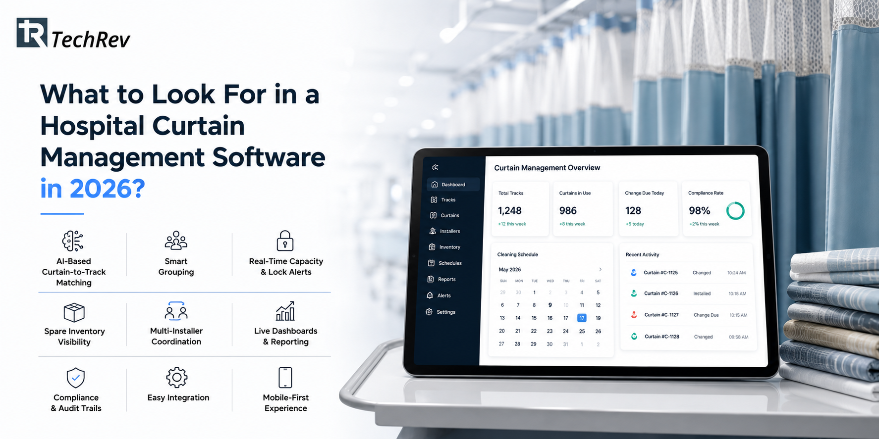 What to Look For in a Hospital Curtain Management Software in 2026?