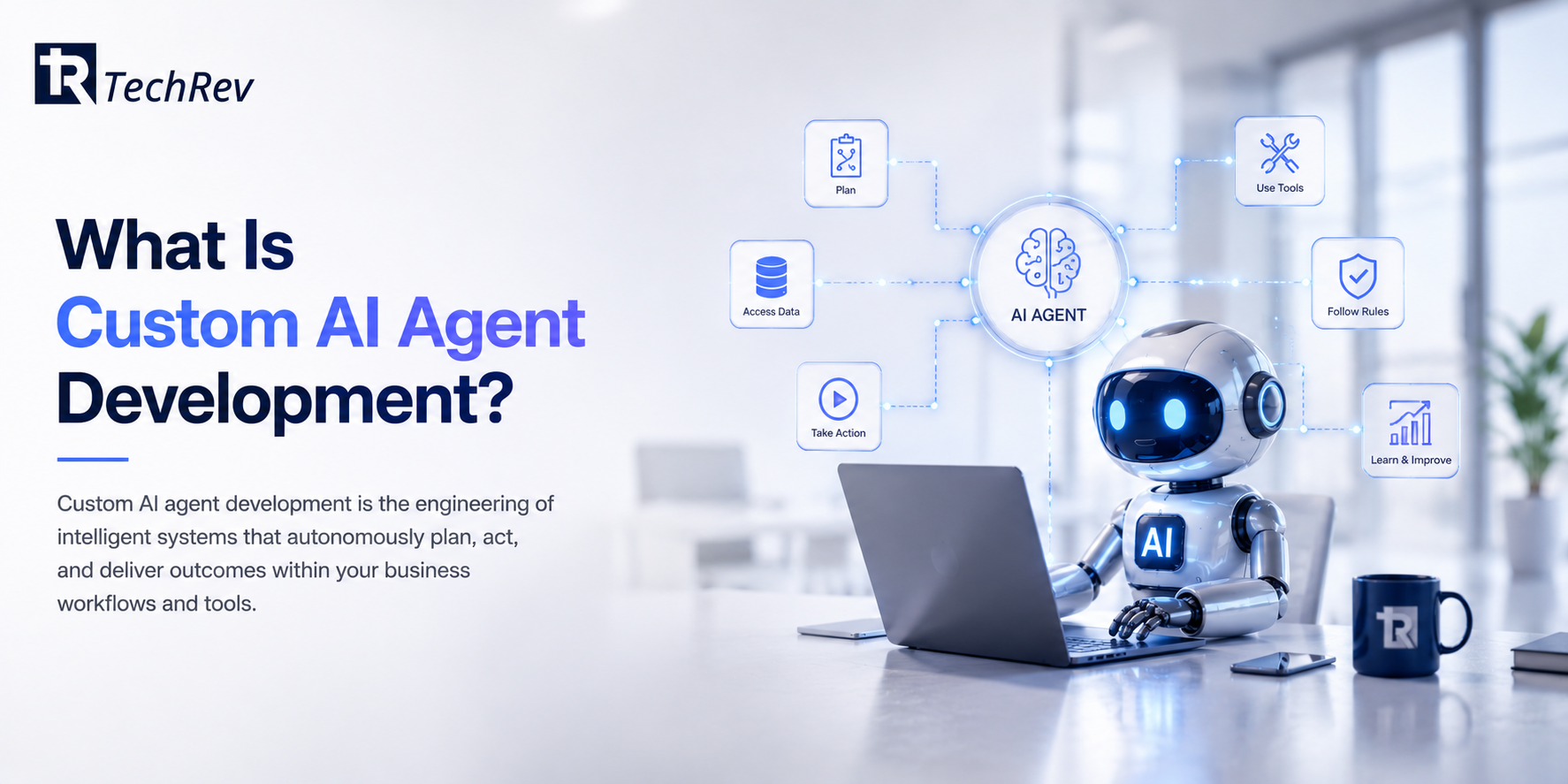 What Is Custom AI Agent Development?