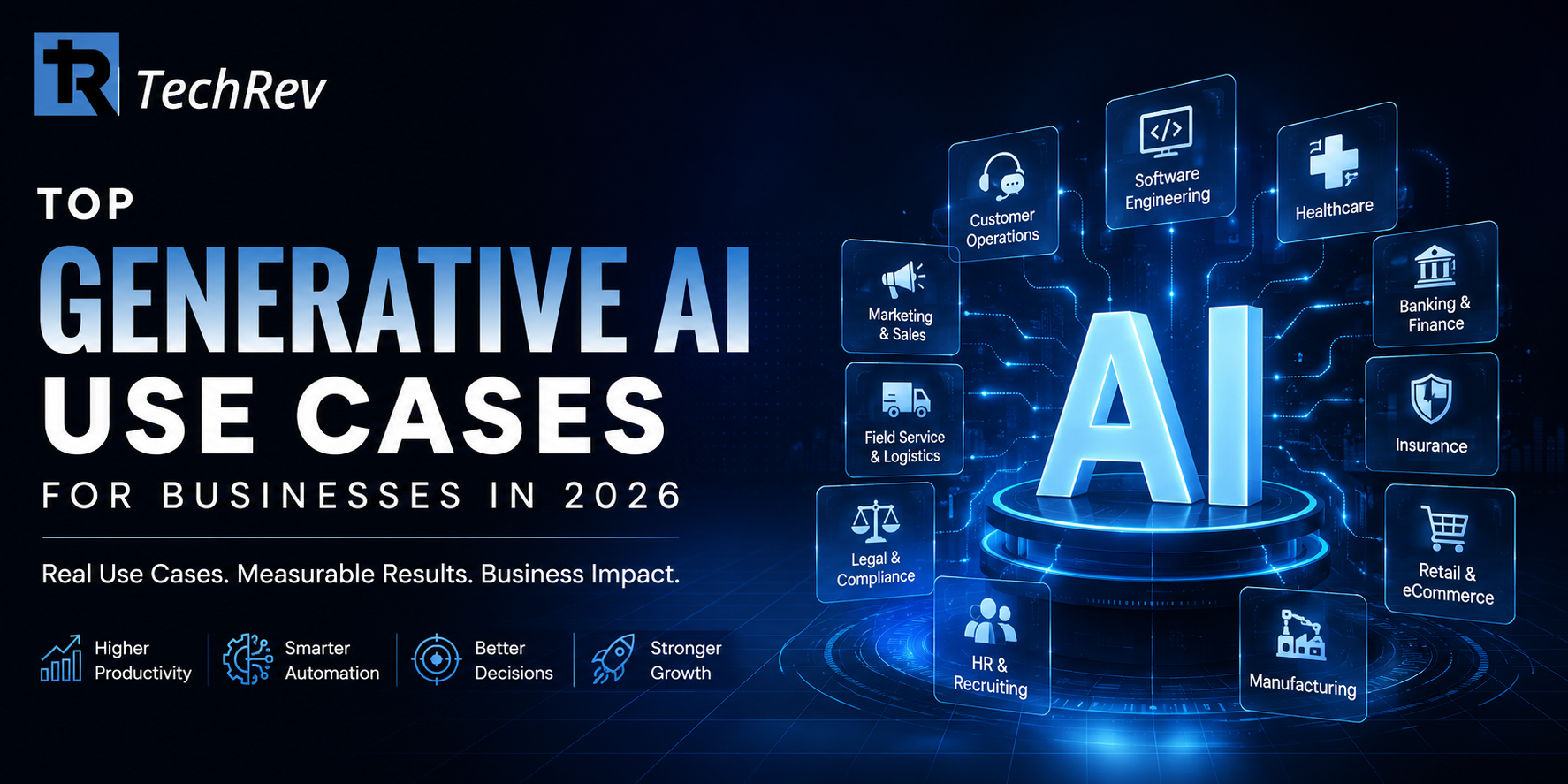 Top Generative AI Use Cases for Businesses in 2026