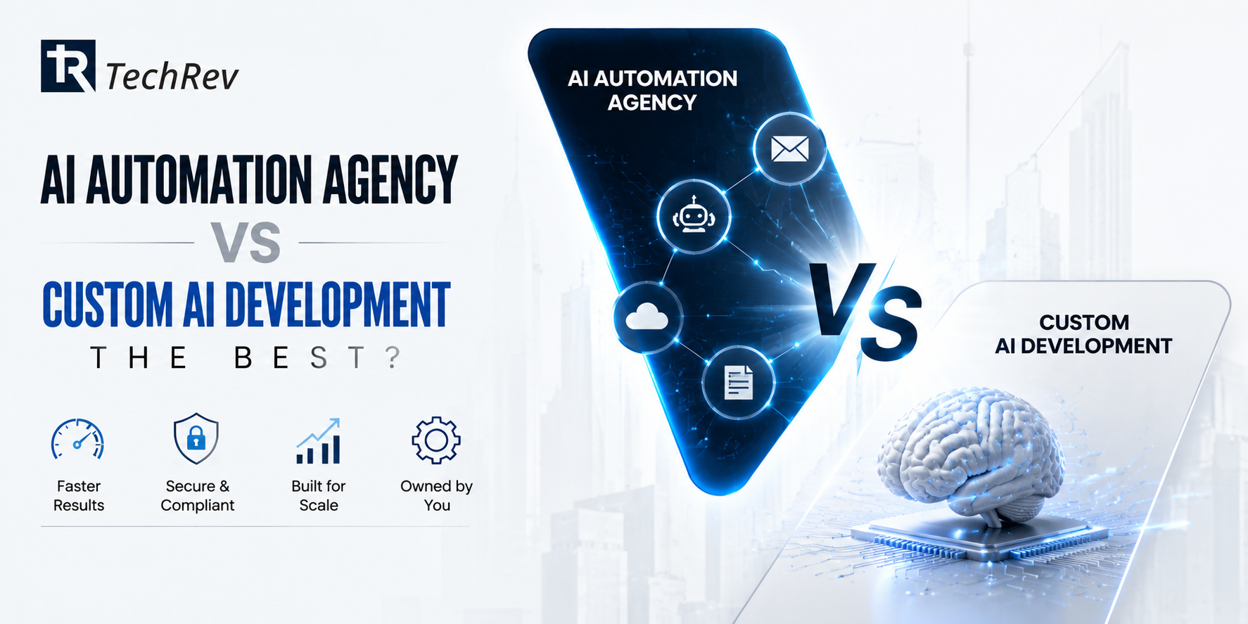 AI Automation Agency vs Custom AI Development: The Best?