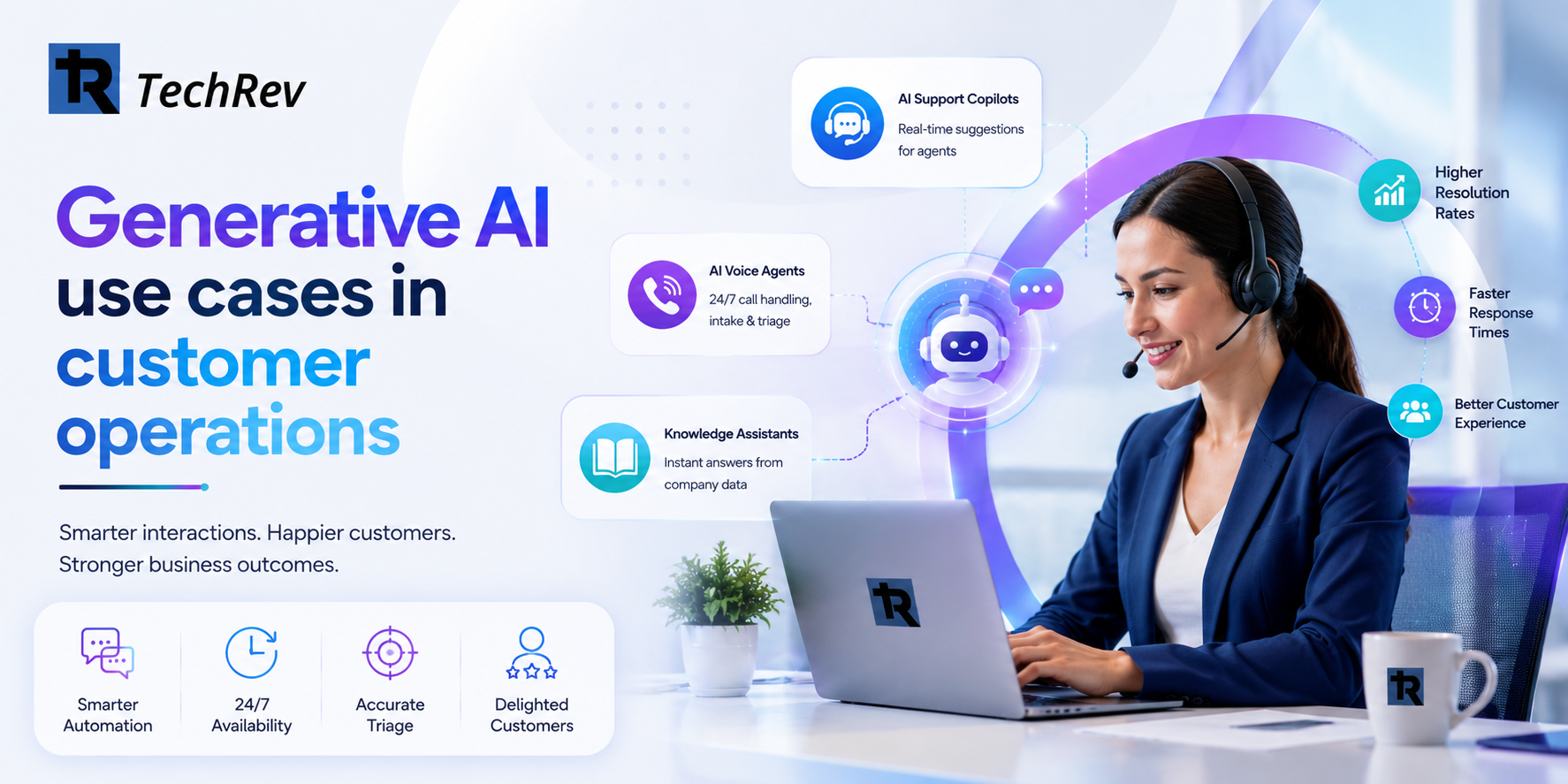 Generative AI use cases in customer operations