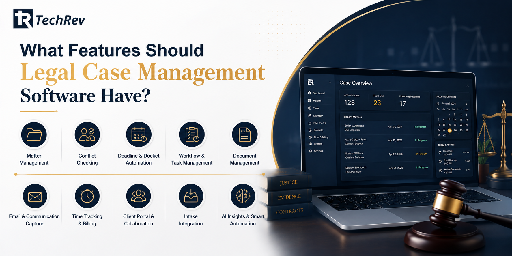 What Features Should Legal Case Management Software Have?
