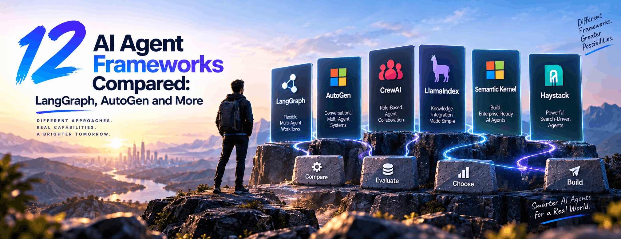 12 AI Agent Frameworks Compared: LangGraph, AutoGen and More