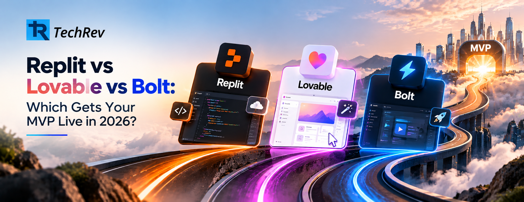 Replit vs Lovable vs Bolt: Which Gets Your MVP Live in 2026?