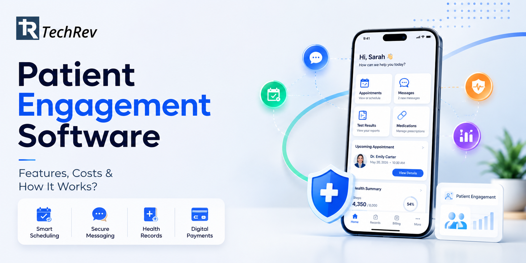 Patient Engagement Software: Features, Costs & How It Works?