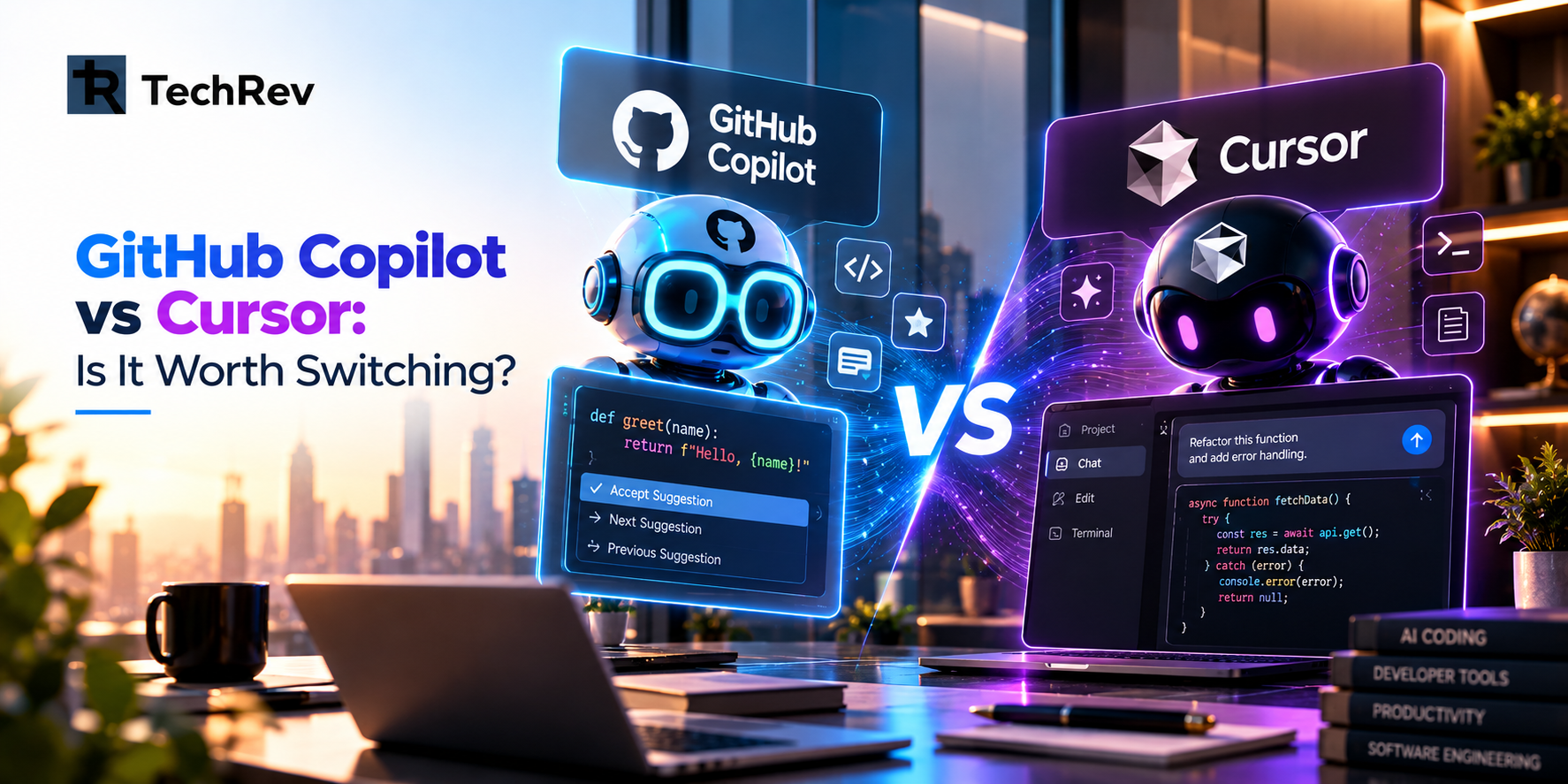 GitHub Copilot vs Cursor Showdown