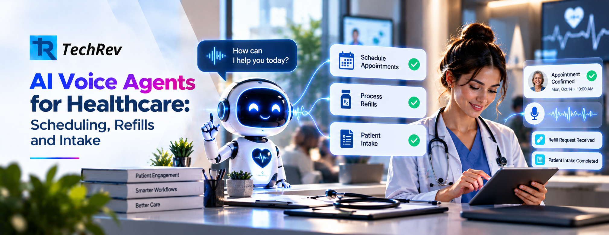 TechRev AI Voice Agents for Healthcare