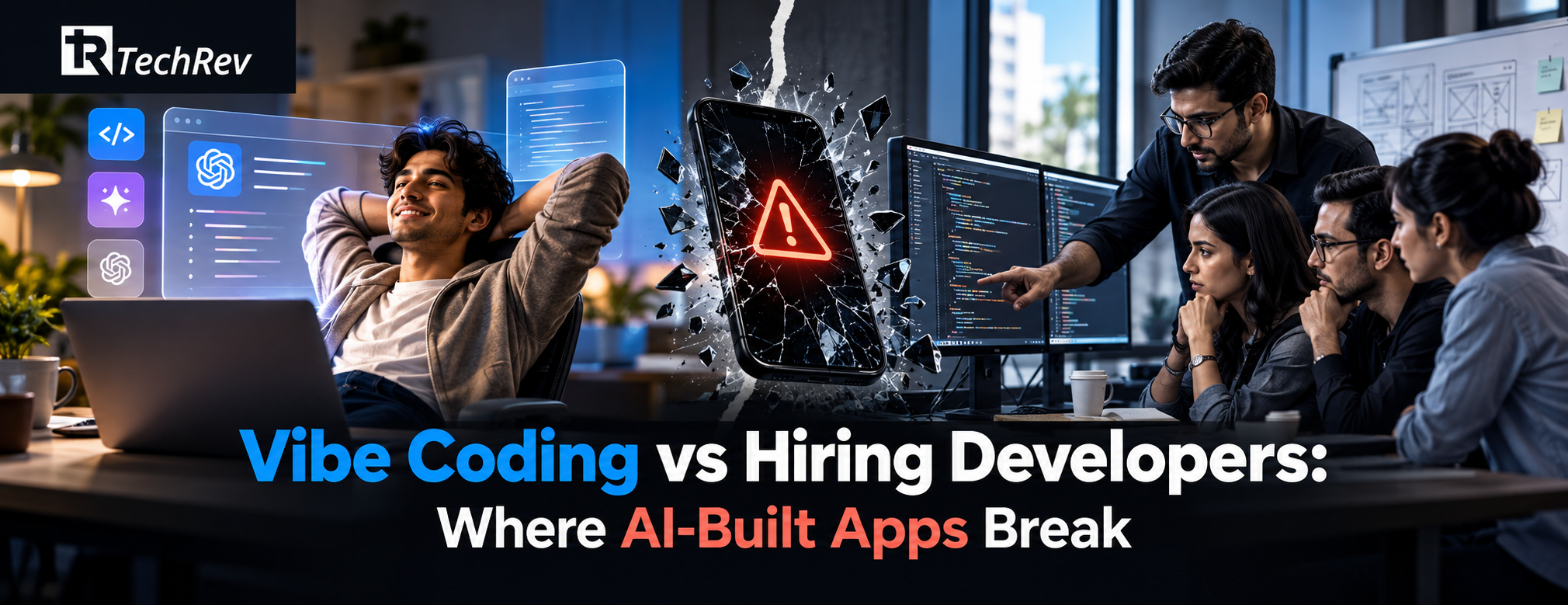 Vibe Coding vs Developers_ Broken Apps